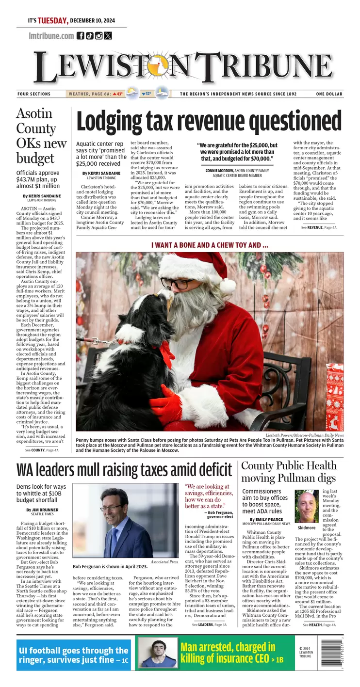 Lewiston Tribune Eedition